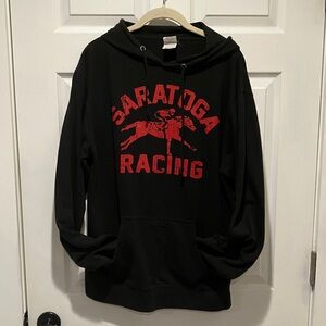 Delta Fleece Black Hoodie